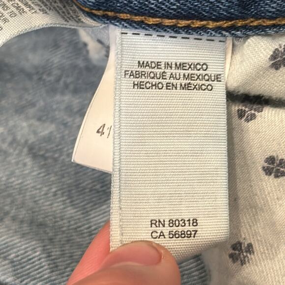 Lucky Brand Men's 410 Athletic Fit Slim Straight Jean Medium Wash Size 34x32 - Picture 8 of 9